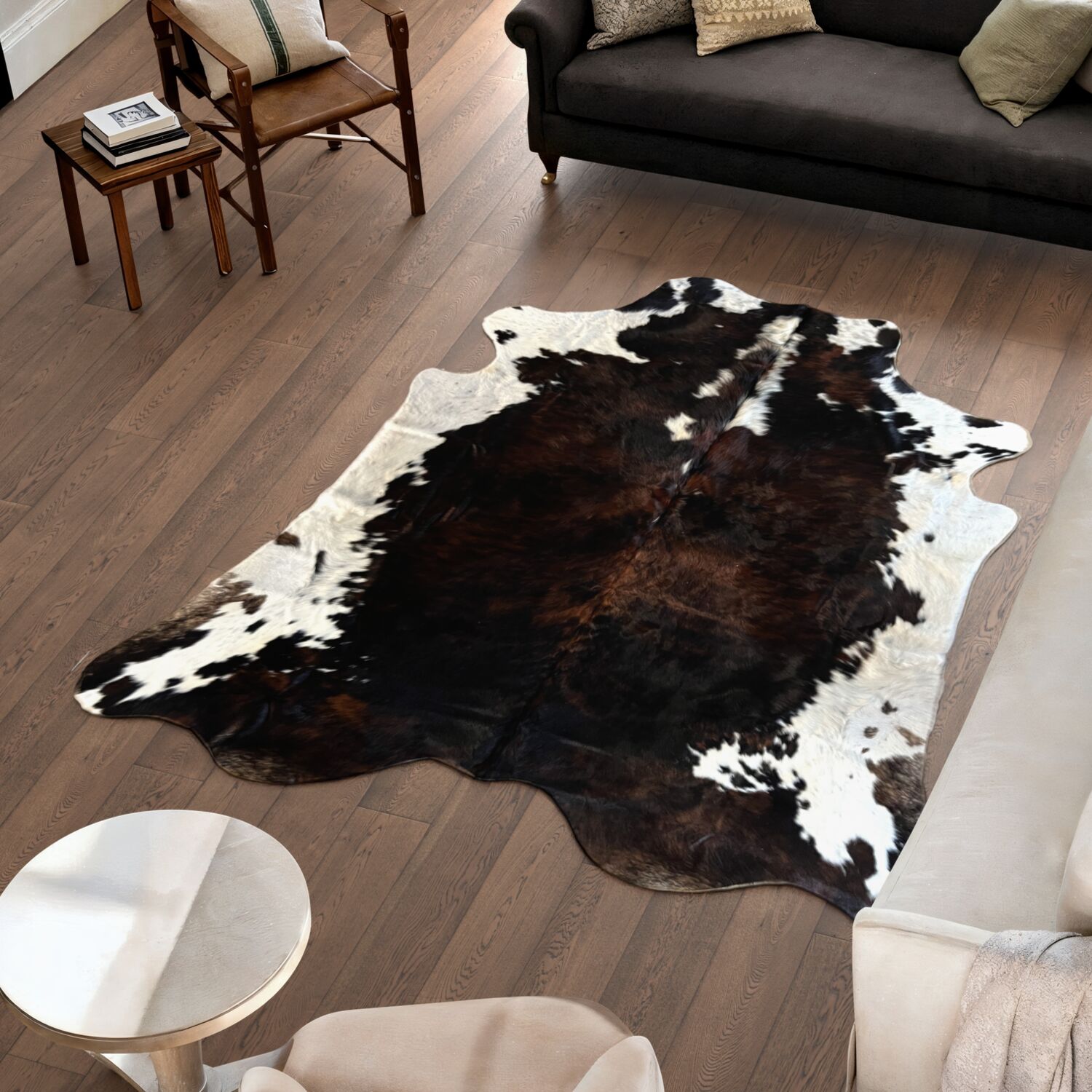 Koeienhuid Vloerkleed 227x196 cm - image 1