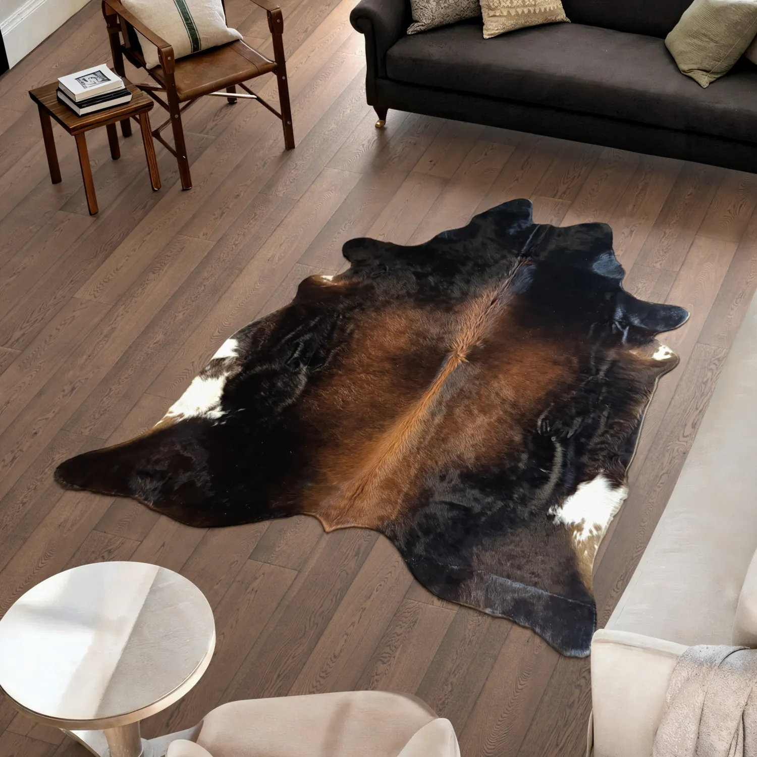 Koeienhuid Vloerkleed 229x195 cm