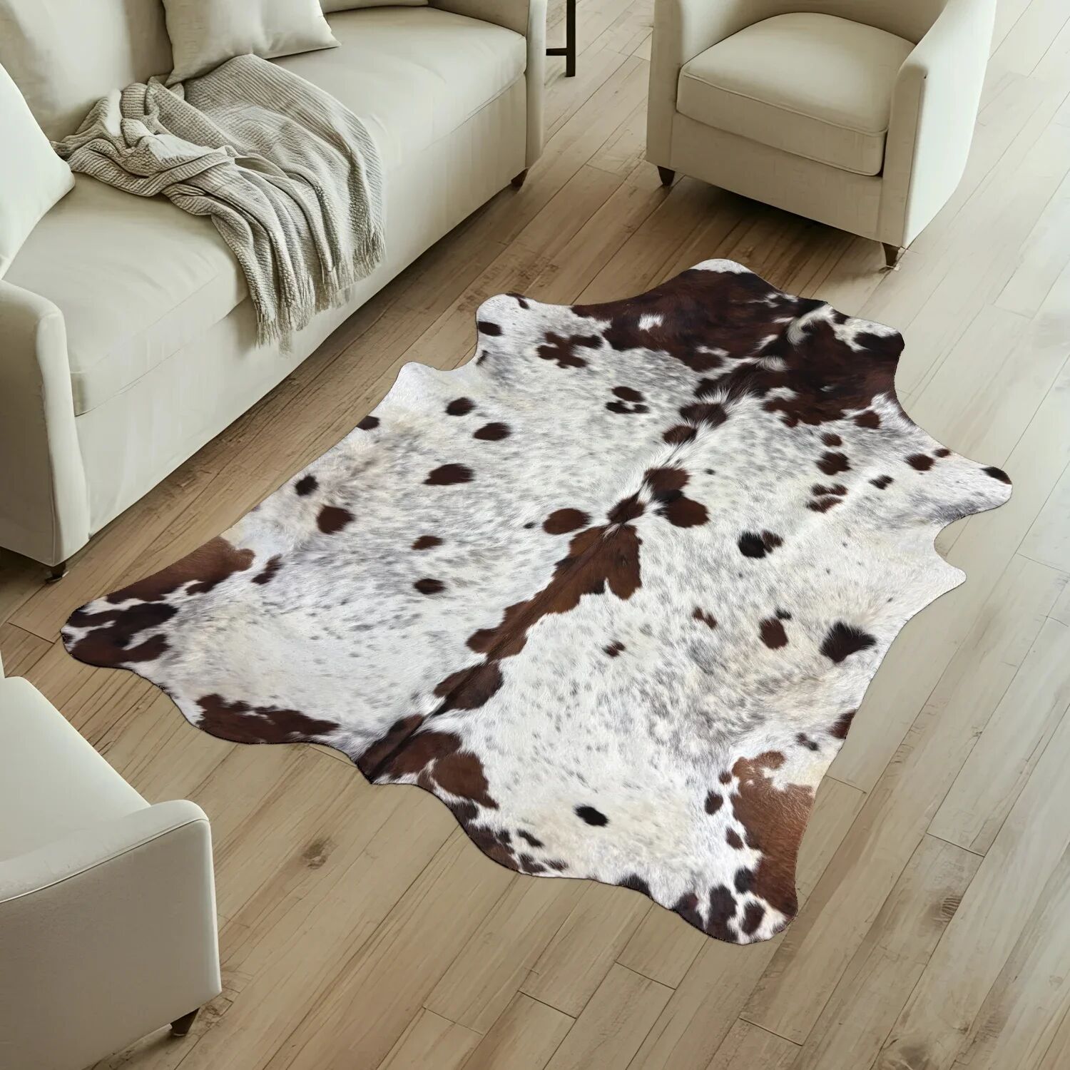 Koeienhuid Vloerkleed 230x201 cm - image 1