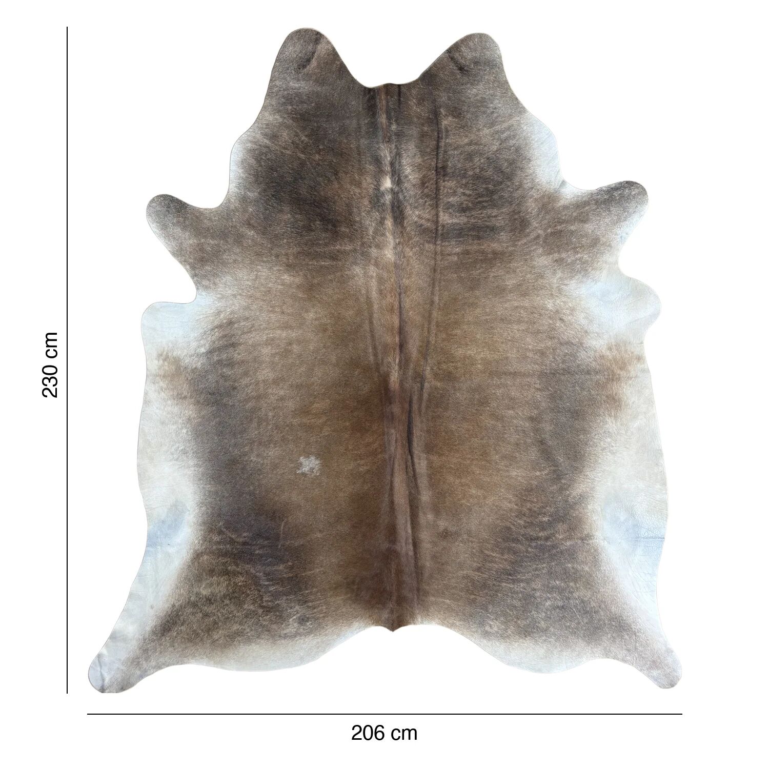 Koeienhuid Vloerkleed 230x206 cm - image 4
