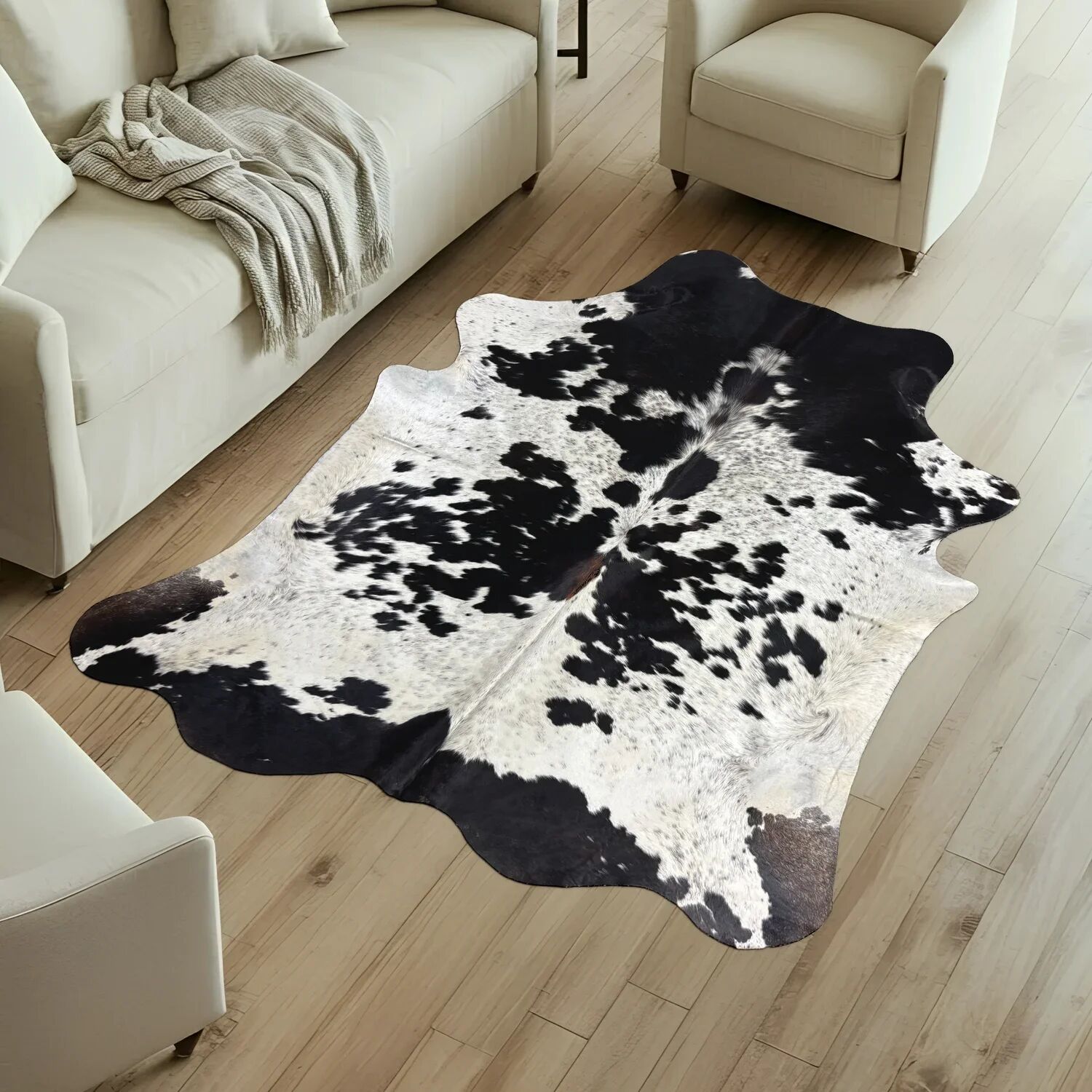 Koeienhuid Vloerkleed 235x202 cm