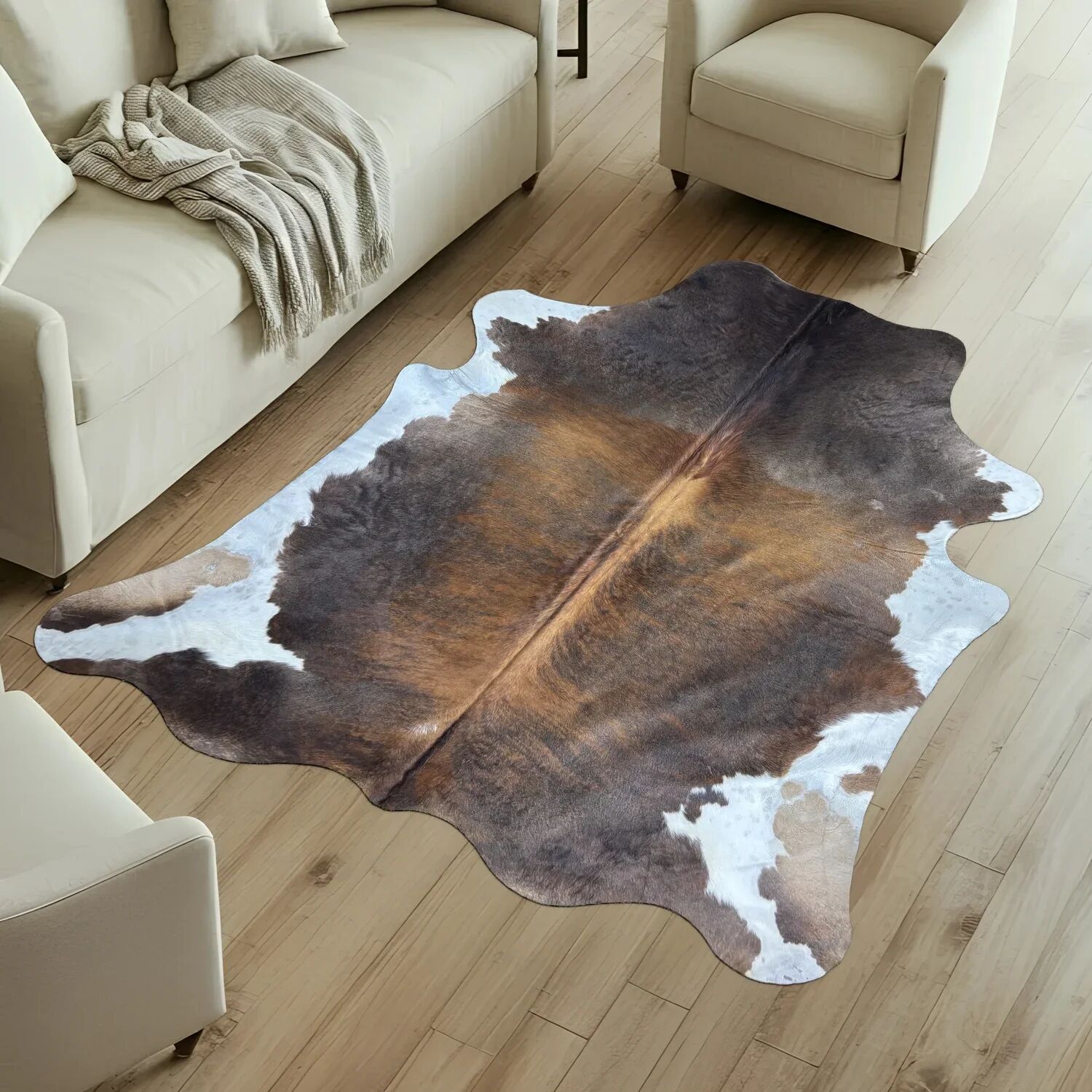 Koeienhuid Vloerkleed 235x218 cm
