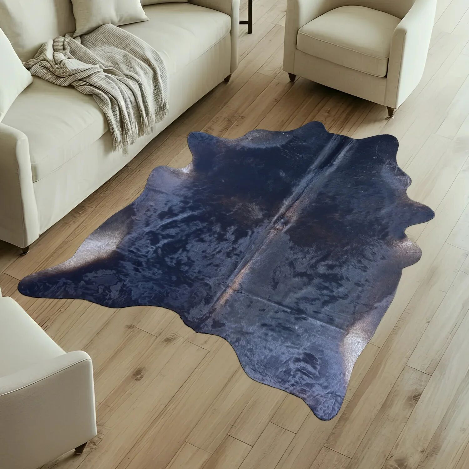 Koeienhuid Vloerkleed 237x198 cm - image 1