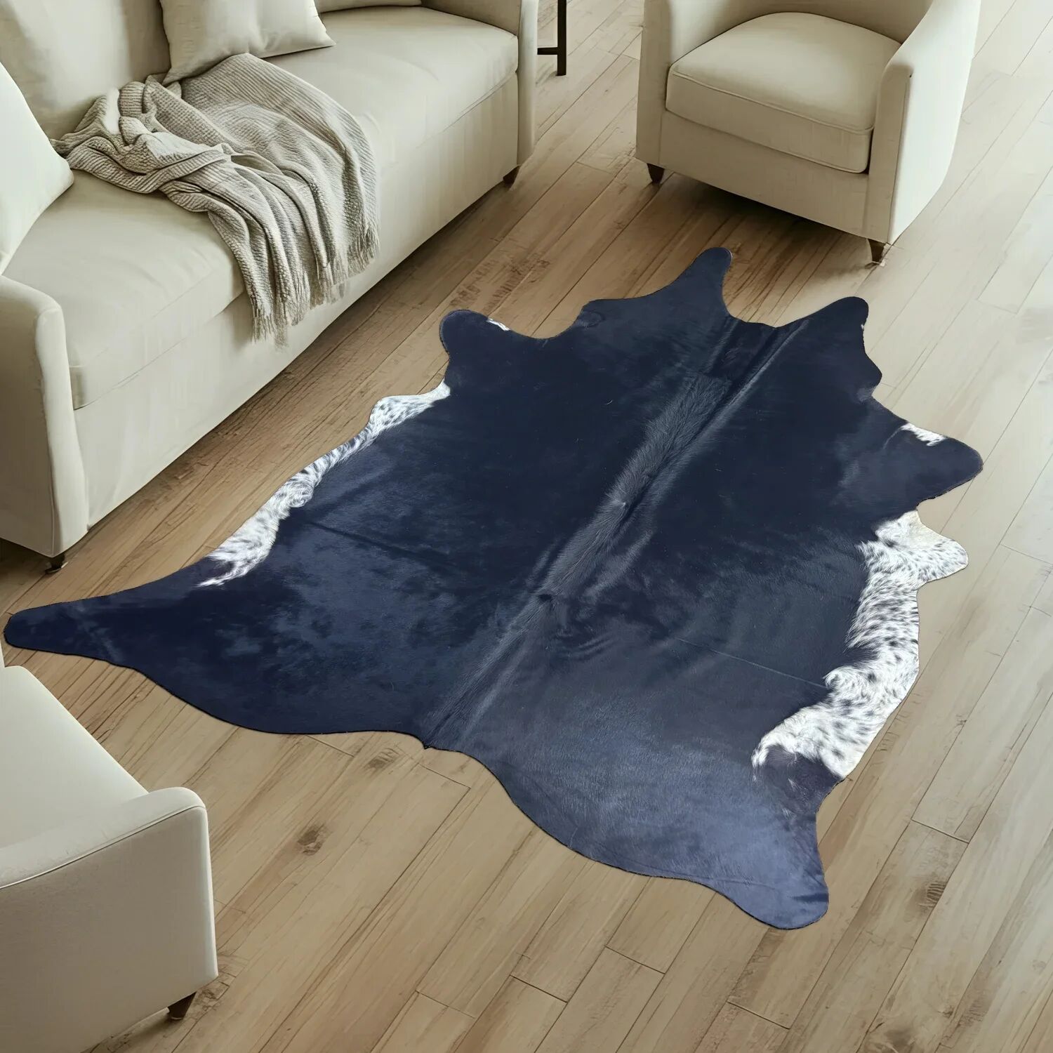 Koeienhuid Vloerkleed 239x220 cm - image 1