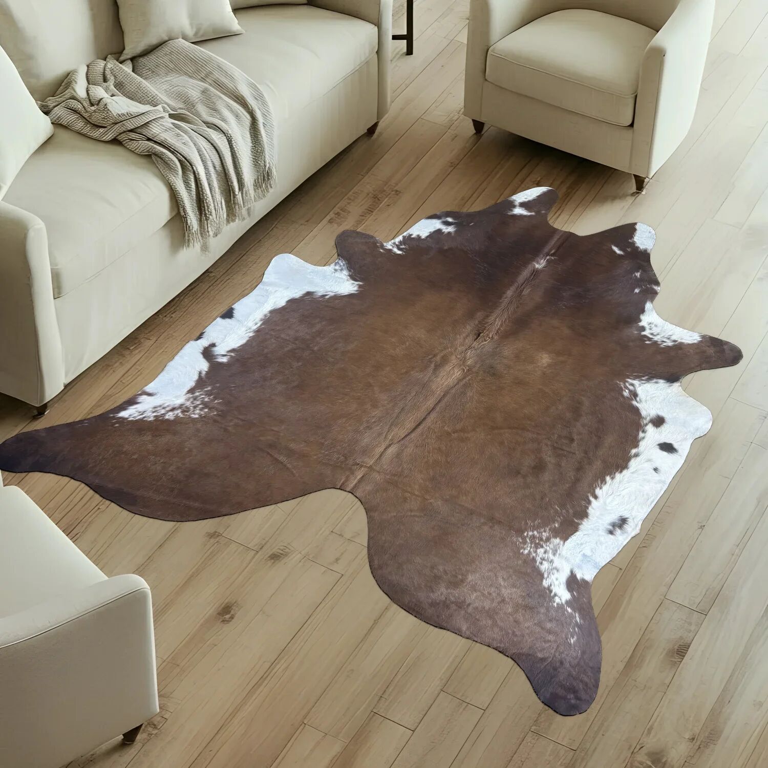 Koeienhuid Vloerkleed 240x227 cm - image 1