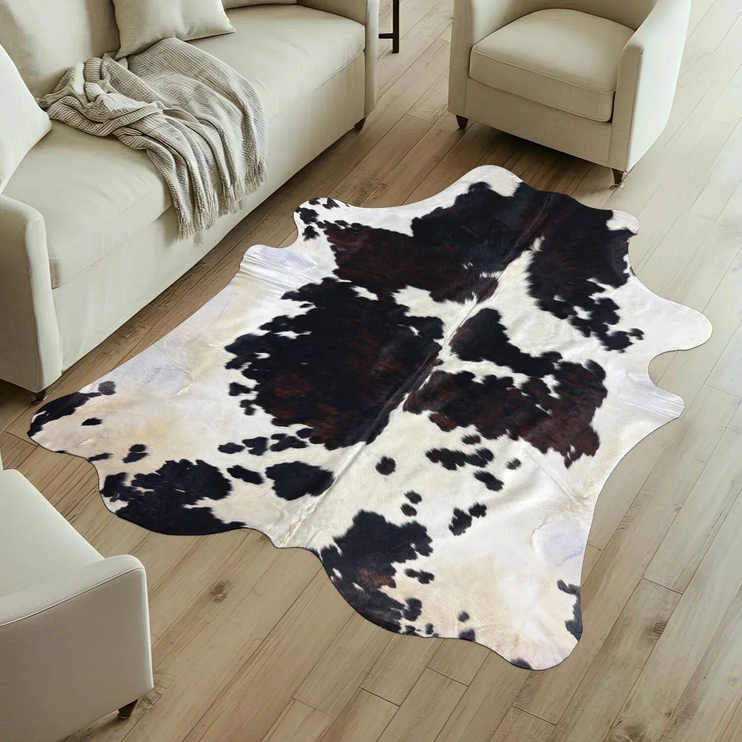 Koeienhuid Vloerkleed 245x217 cm