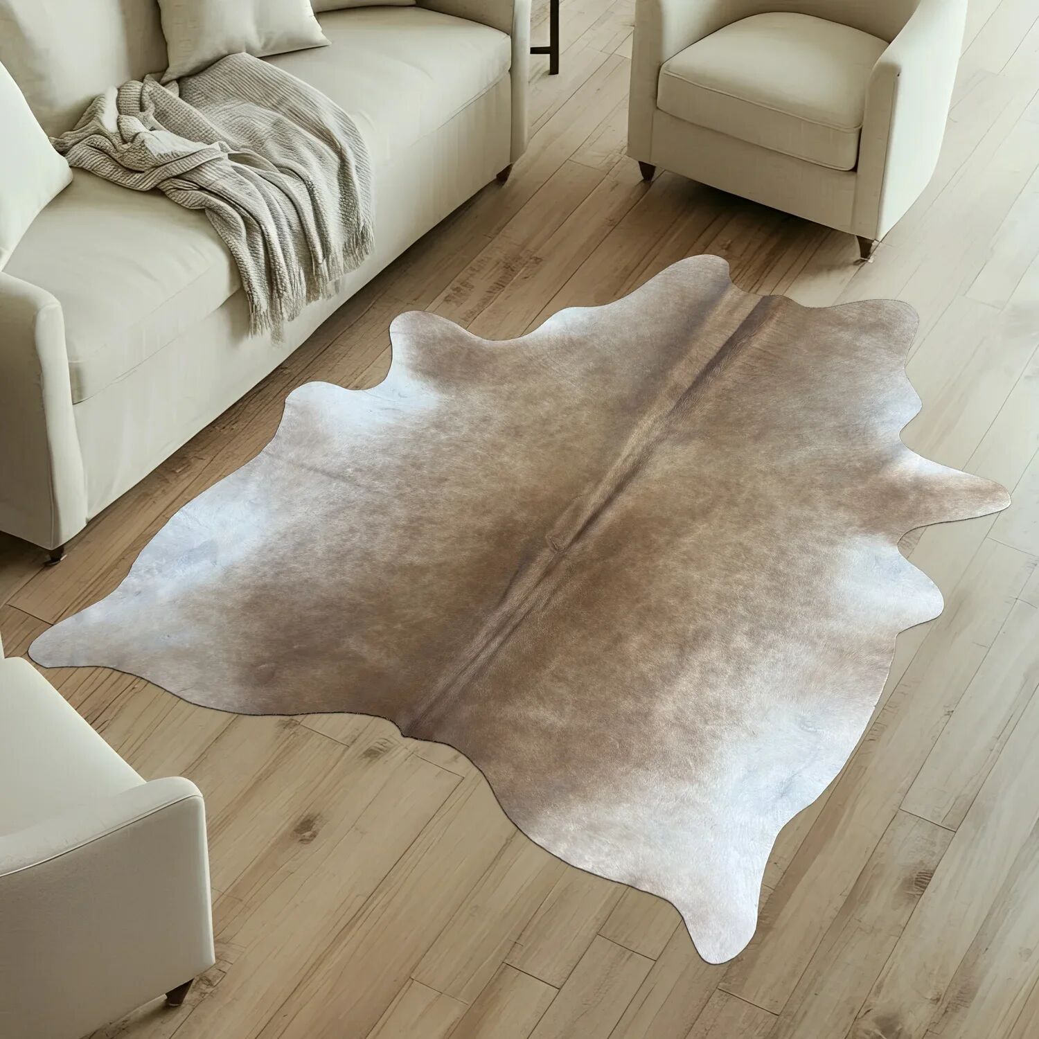Koeienhuid Vloerkleed 246x205 cm - image 1