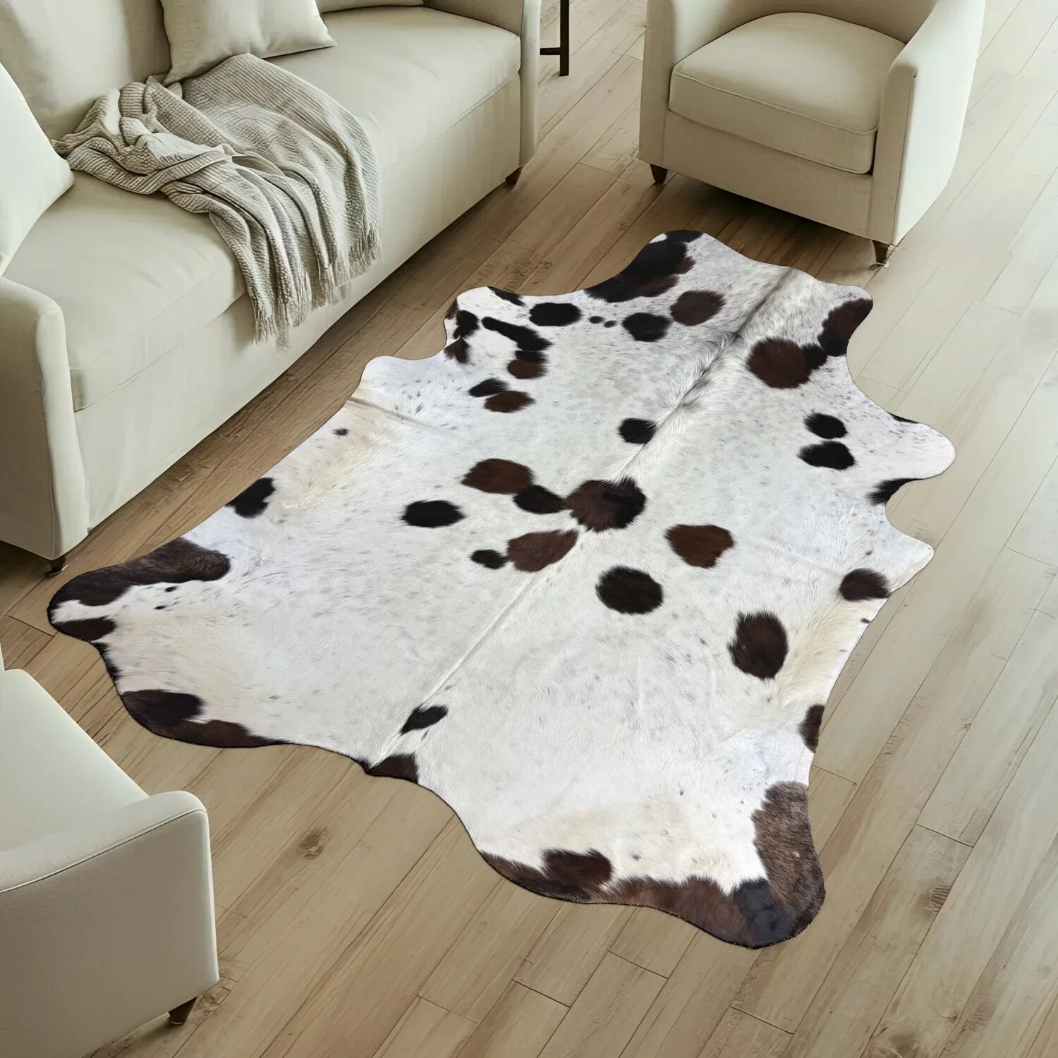 Koeienhuid Vloerkleed 247x215 cm