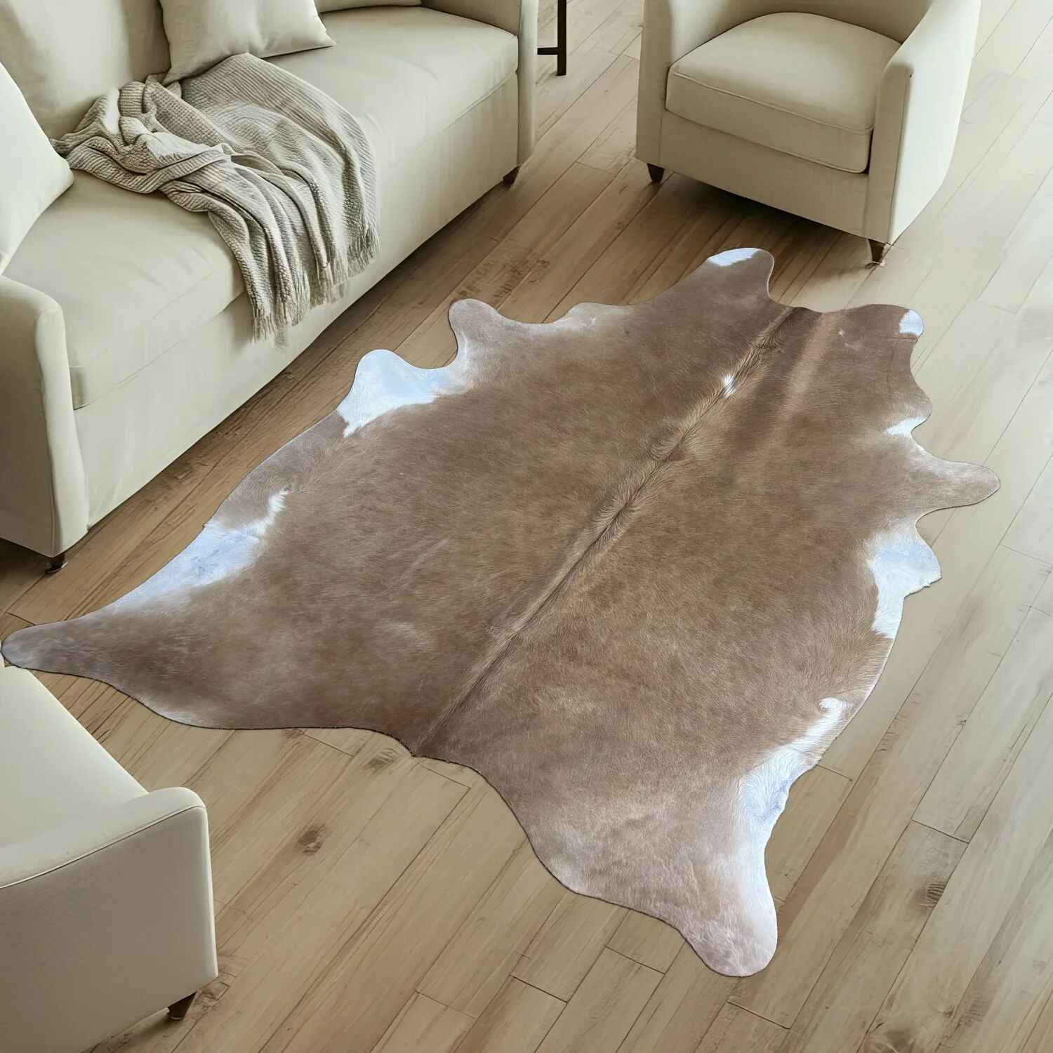 Koeienhuid Vloerkleed 249x211 cm