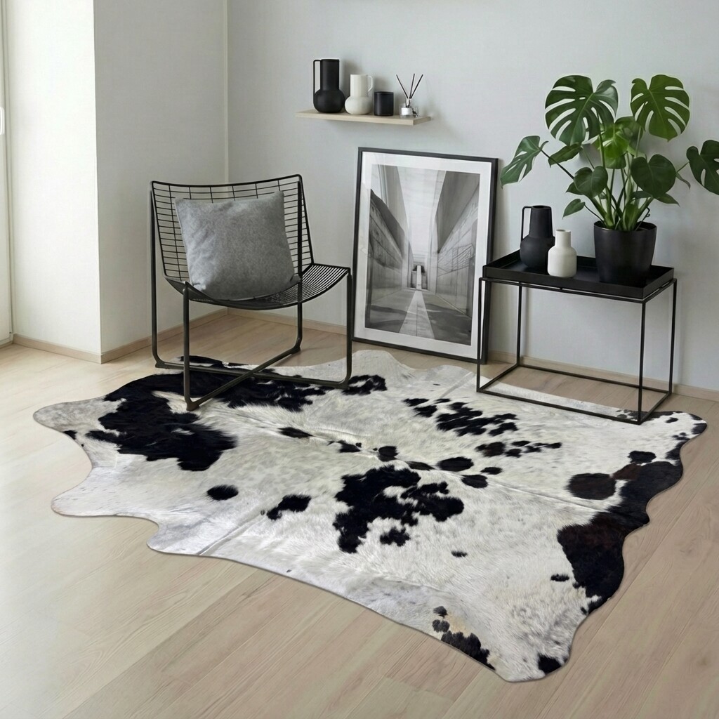 Koeienhuid Vloerkleed 226x186 cm