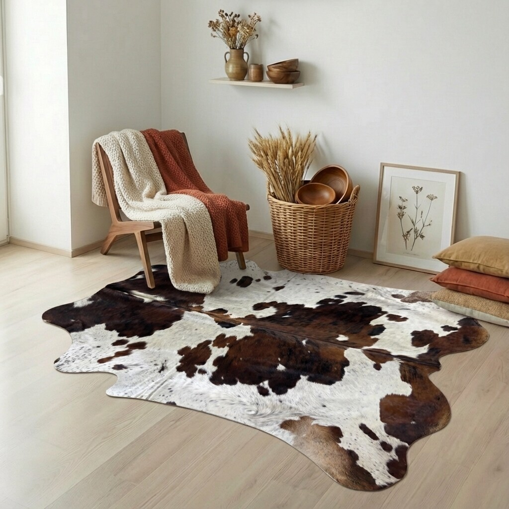 Koeienhuid Vloerkleed 220x212 cm