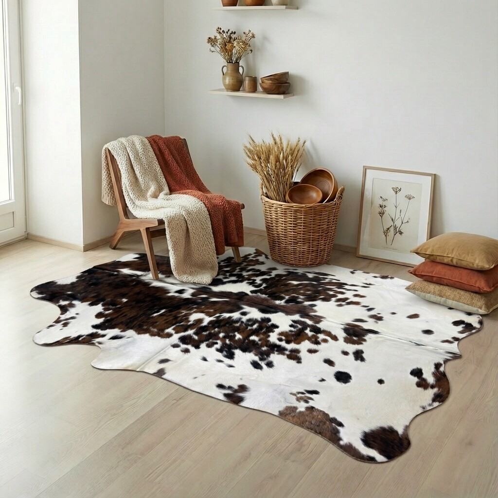 Koeienhuid Vloerkleed 232x202 cm