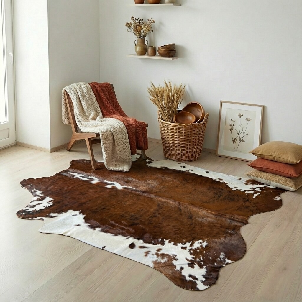 Koeienhuid Vloerkleed 233x223 cm - image 1