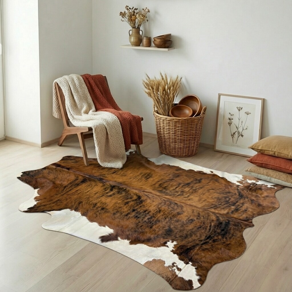Koeienhuid Vloerkleed 220x192 cm - image 1