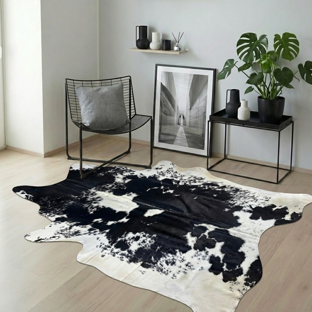 Koeienhuid Vloerkleed 226x187 cm