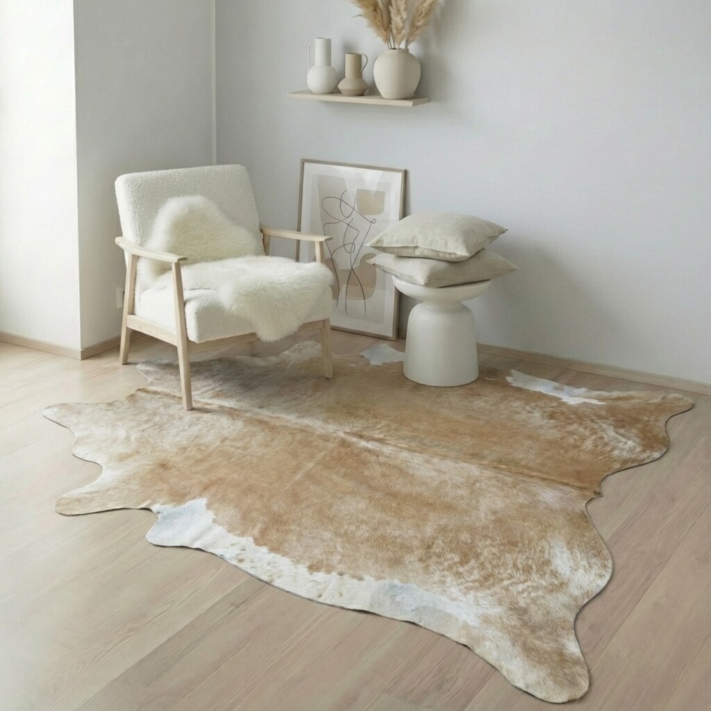 Koeienhuid Vloerkleed 192x179 cm - image 1