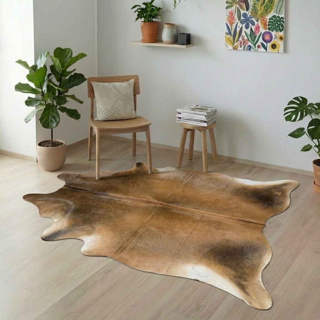 Koeienhuid Vloerkleed 229x181 cm - image 1
