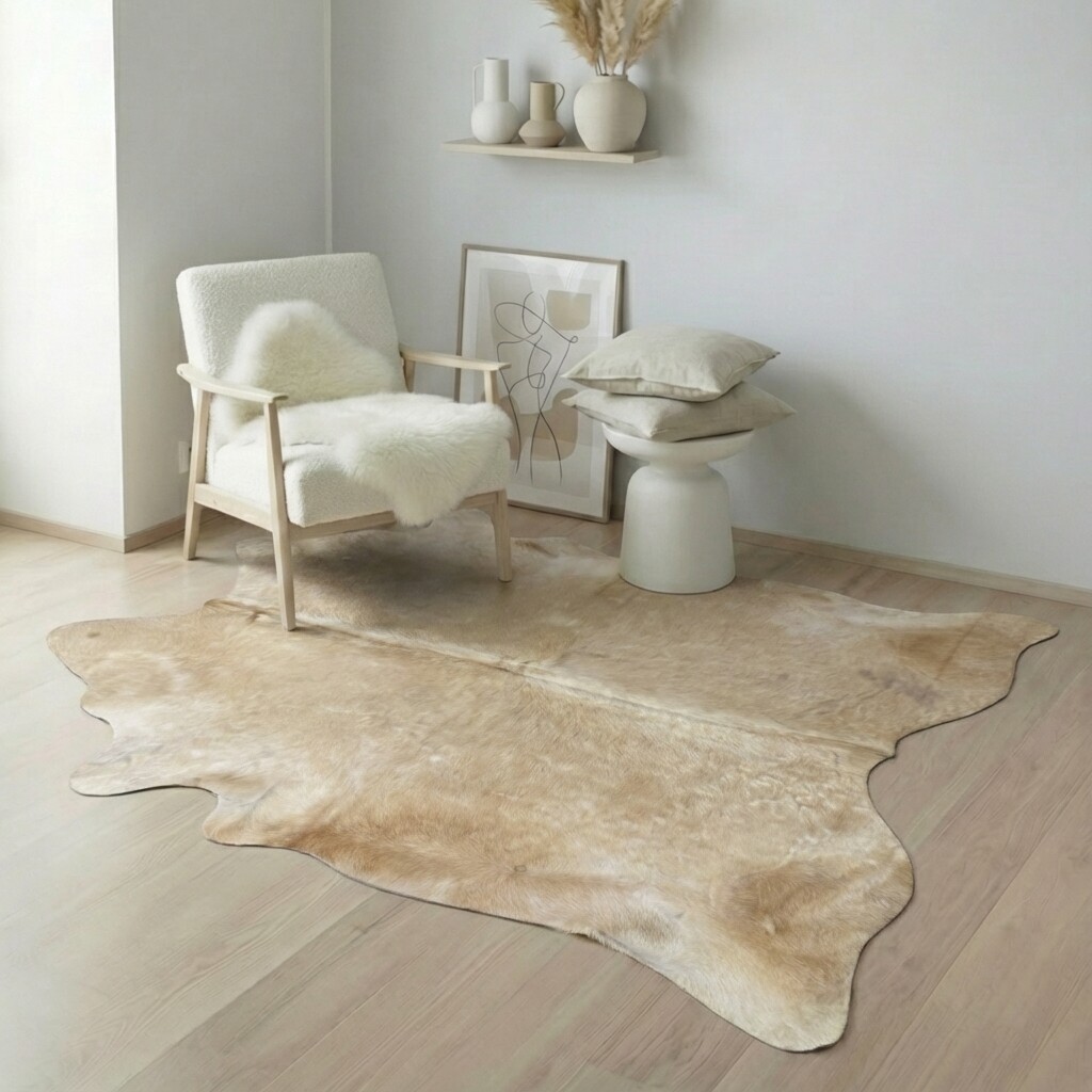 Koeienhuid Vloerkleed 212x196 cm - image 1