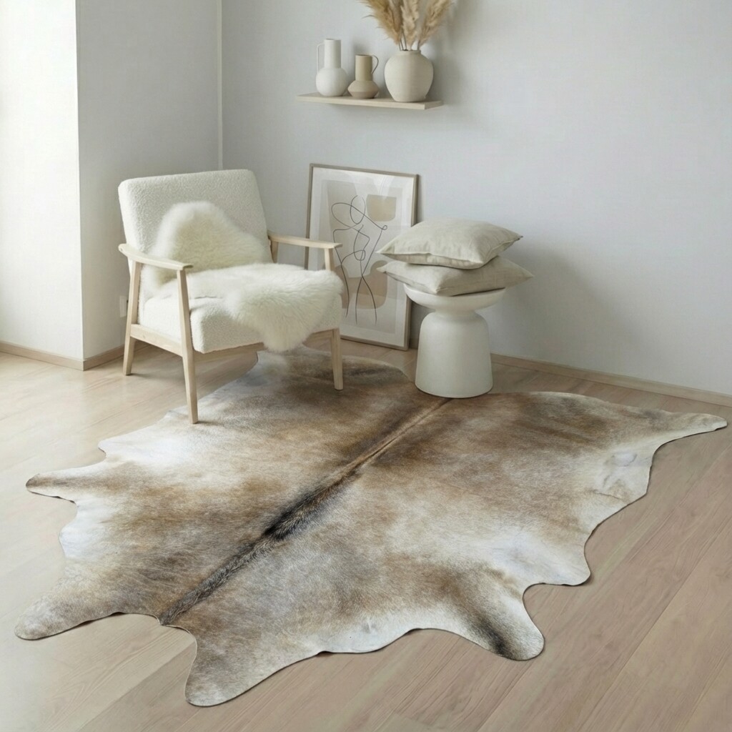 Koeienhuid Vloerkleed 215x195 cm - image 1