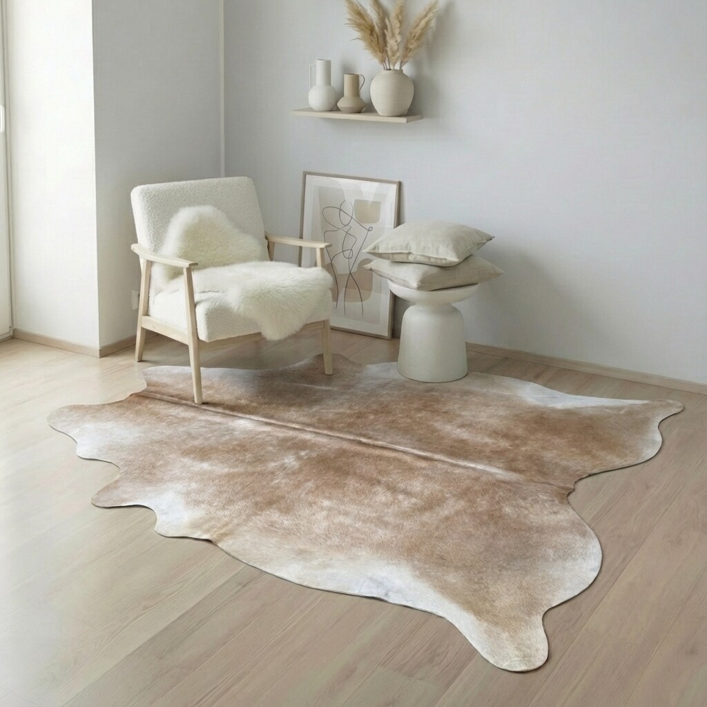 Koeienhuid Vloerkleed 215x205 cm - image 1