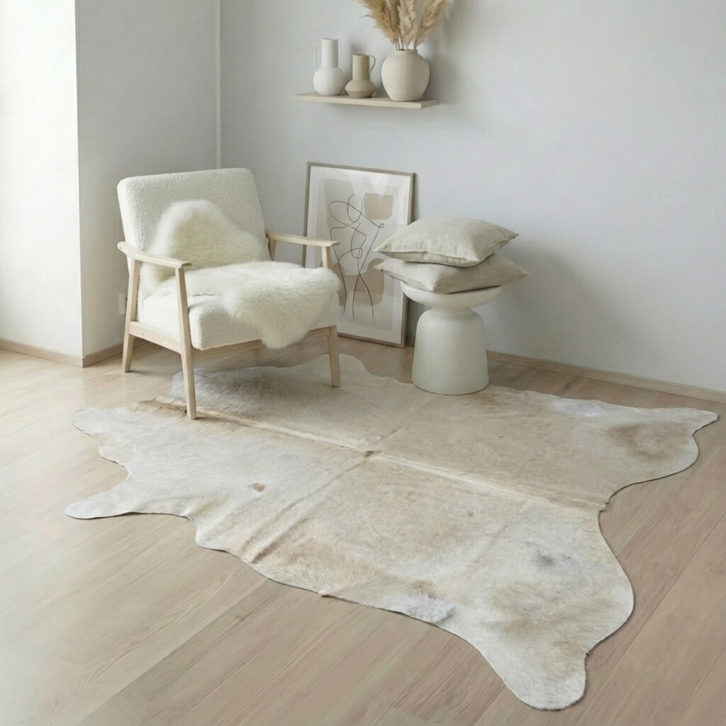 Koeienhuid Vloerkleed 224x207 cm - image 1