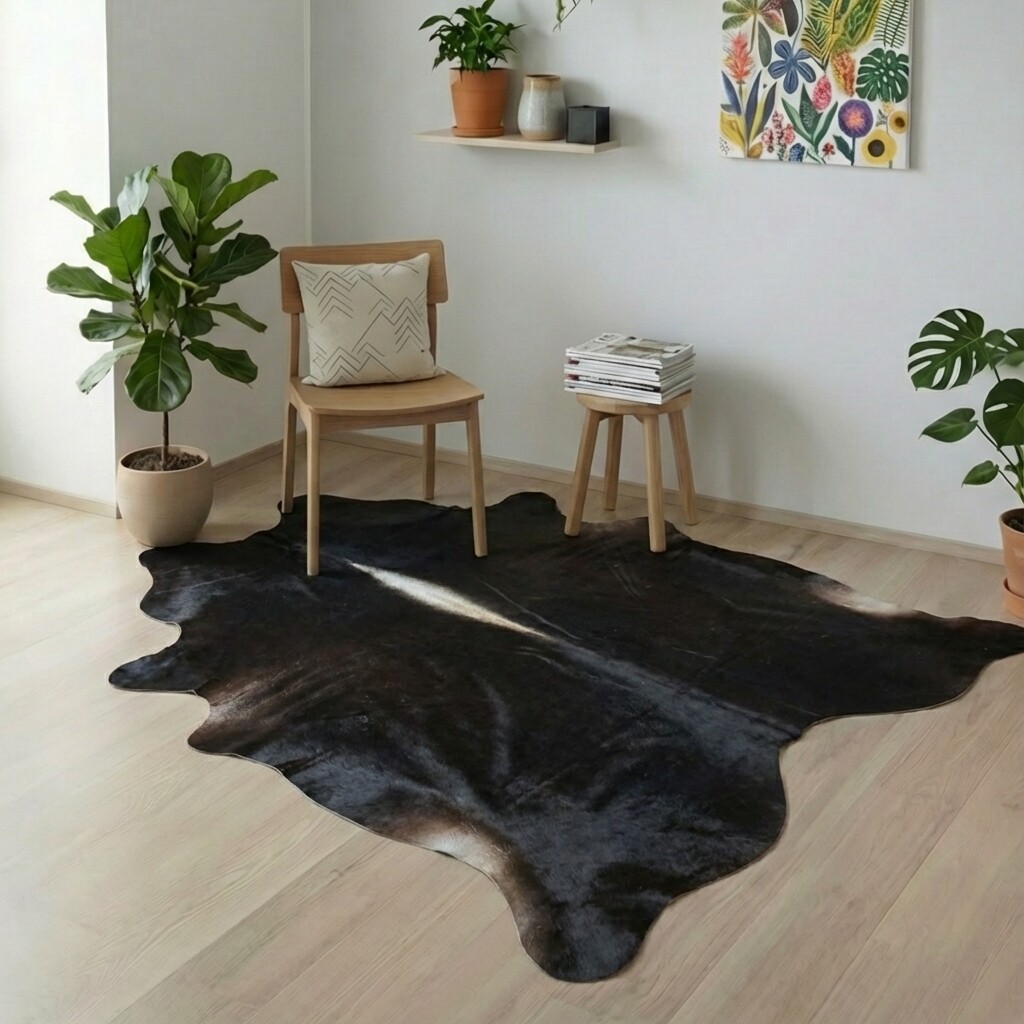 Koeienhuid Vloerkleed 218x179 cm - image 1