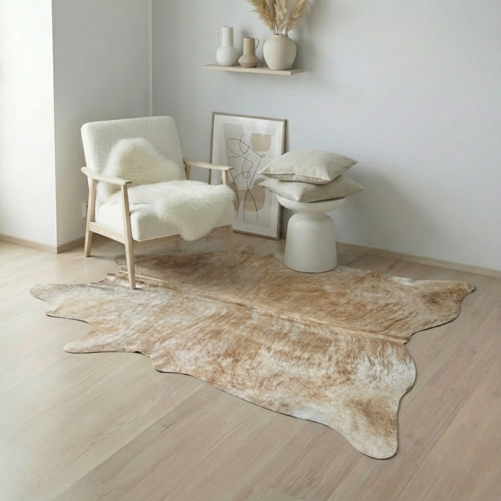 Koeienhuid Vloerkleed 216x180 cm - image 1