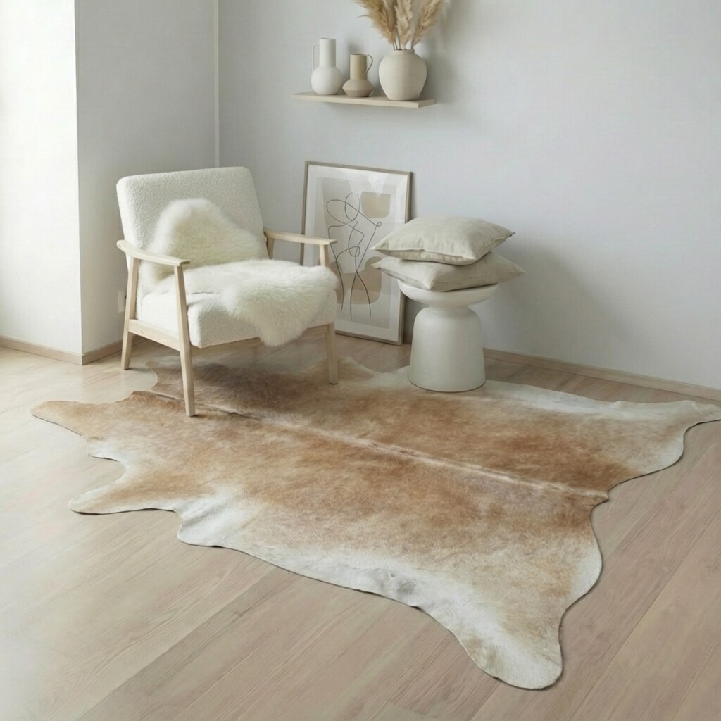 Koeienhuid Vloerkleed 224x201 cm - image 1