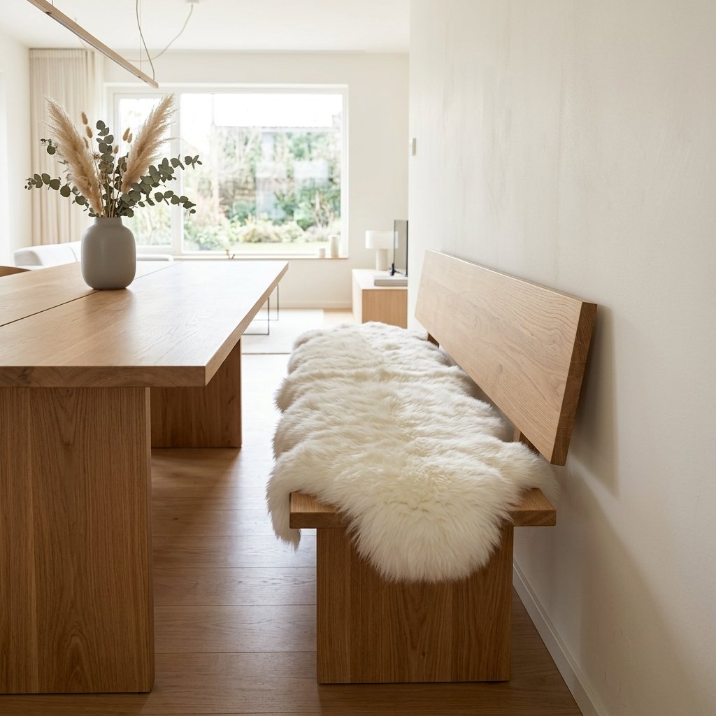 Schapenvacht vloerkleed wit – 2 vachten - image 2