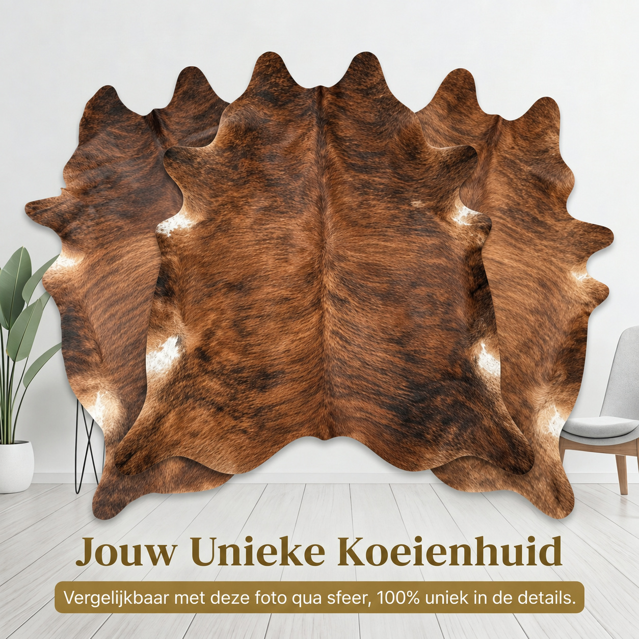 Koeienhuid Warm Bruin - image 6