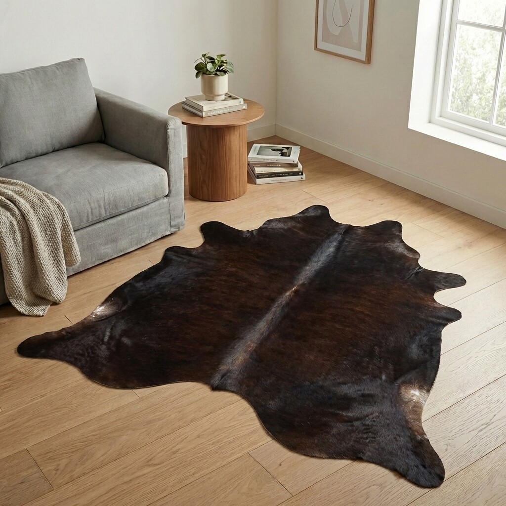 Koeienhuid Vloerkleed 197x194 cm - image 1