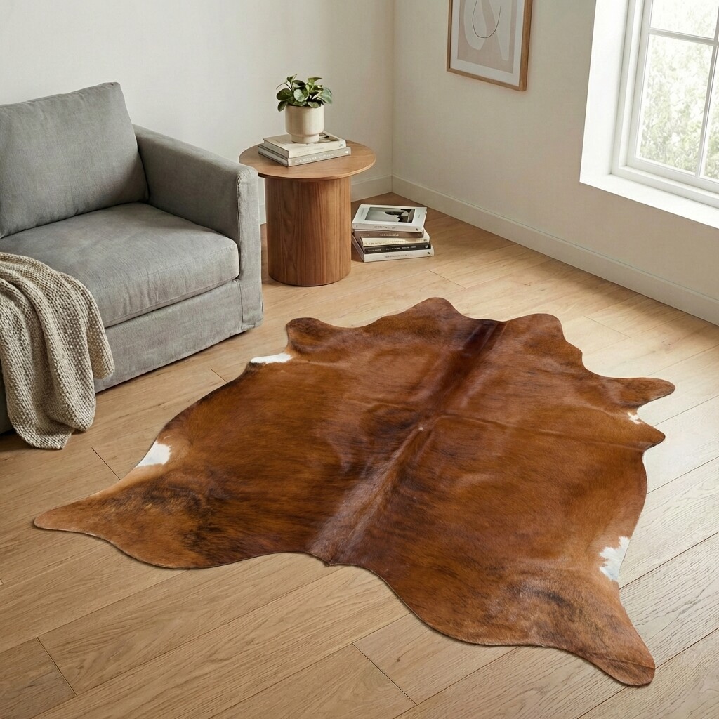 Koeienhuid Vloerkleed 190x184 cm - image 1