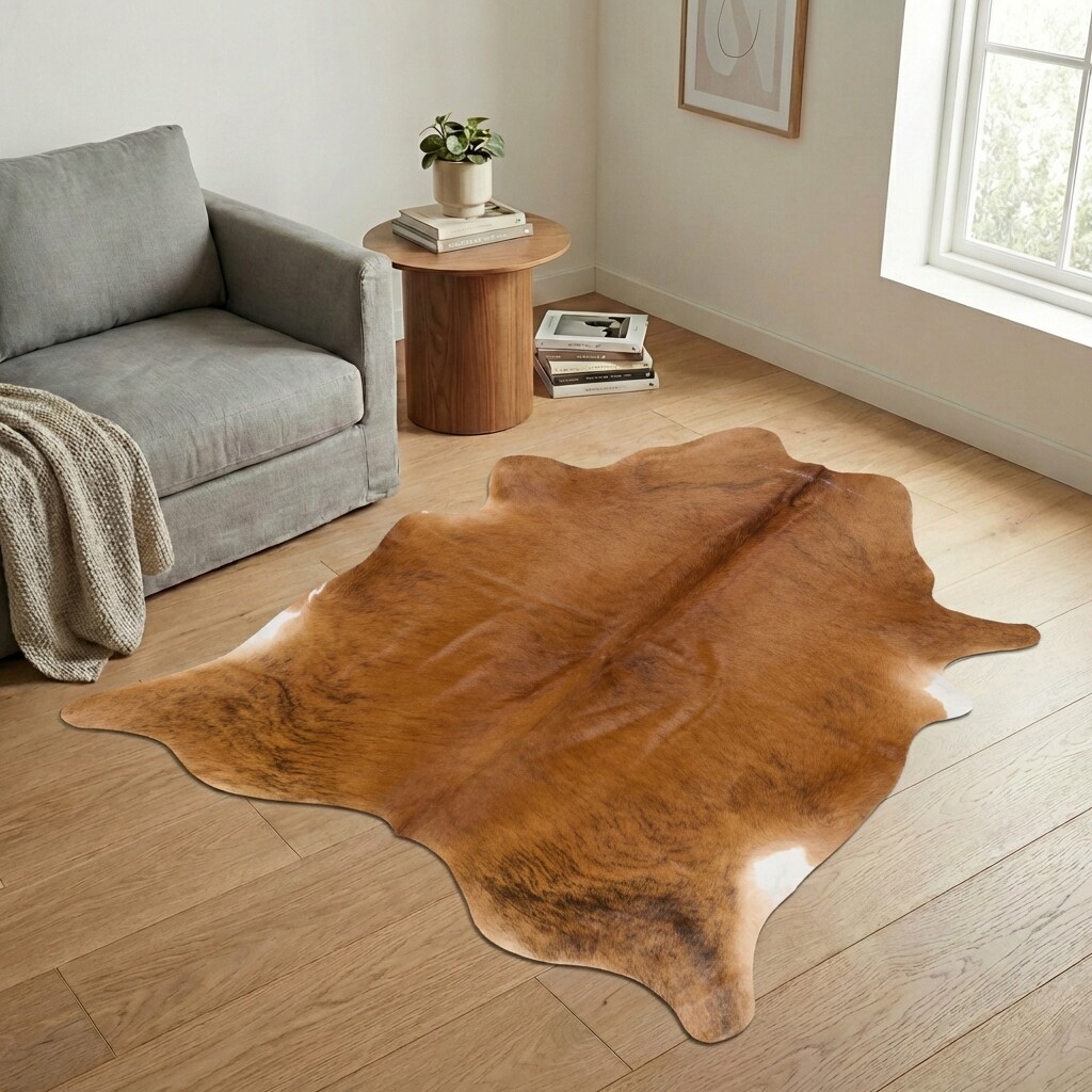 Koeienhuid Vloerkleed 193x187 cm - image 1