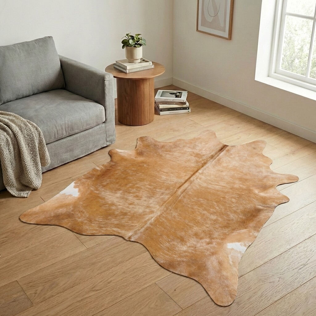 Koeienhuid Vloerkleed 198x191 cm - image 1