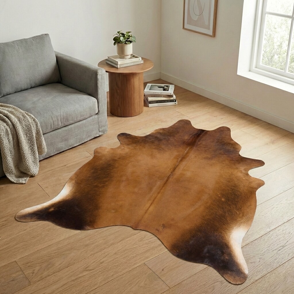 Koeienhuid Vloerkleed 210x177 cm - image 1