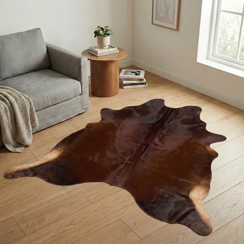 Koeienhuid Vloerkleed 215x199 cm - image 1