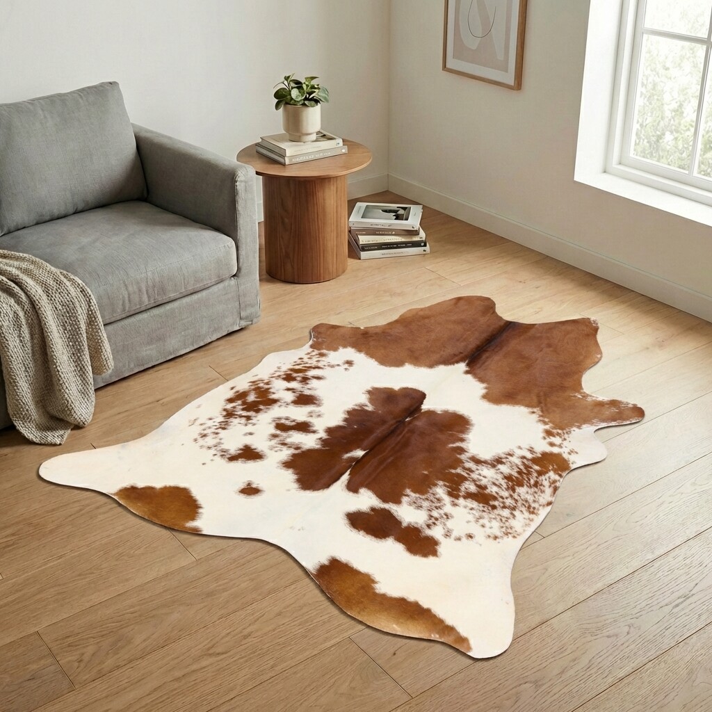 Koeienhuid Vloerkleed 210x184 cm - image 1