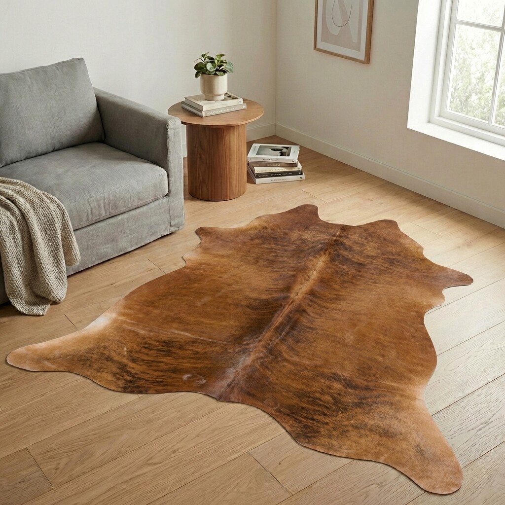 Koeienhuid Vloerkleed 203x200 cm - image 1