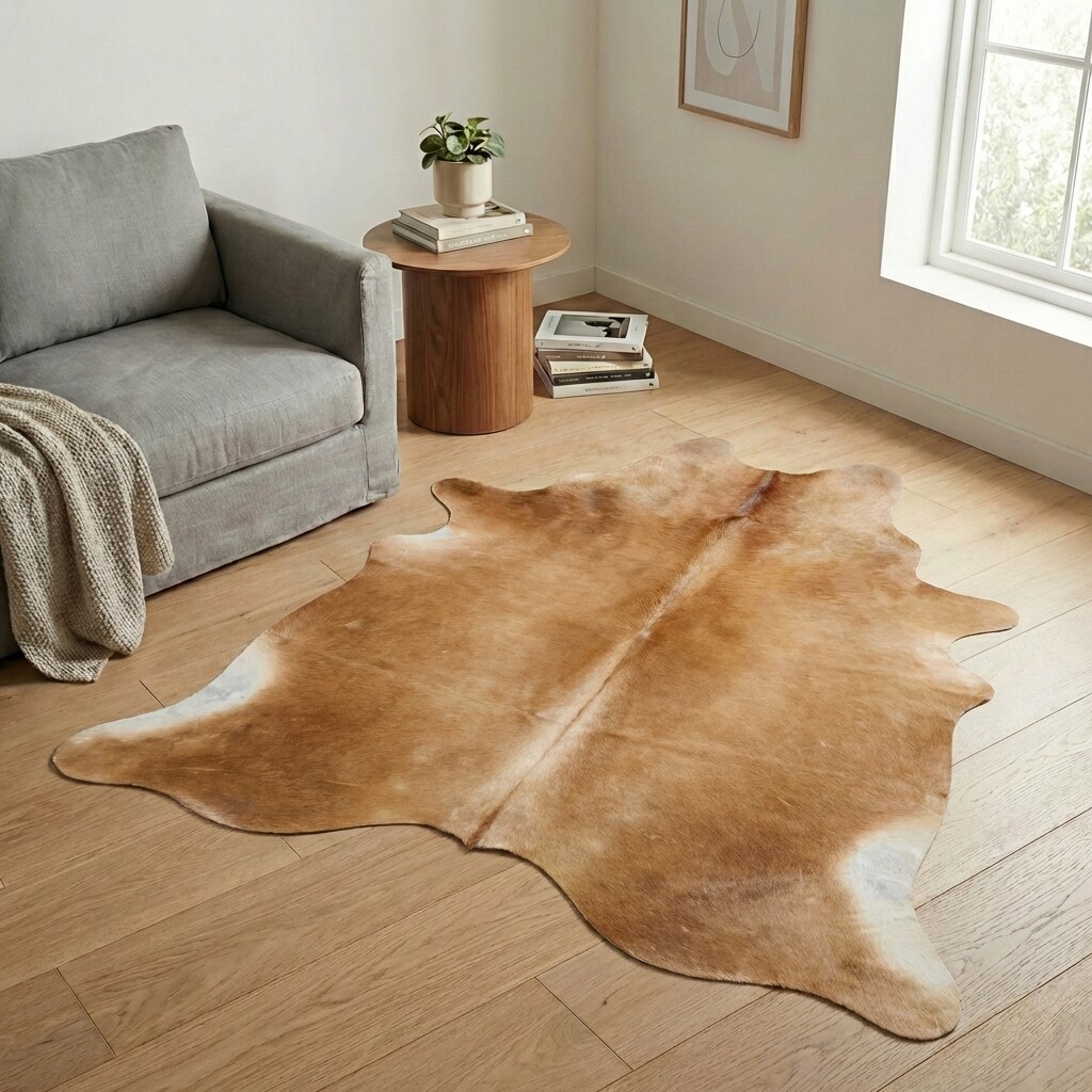 Koeienhuid Vloerkleed 210x191 cm - image 1