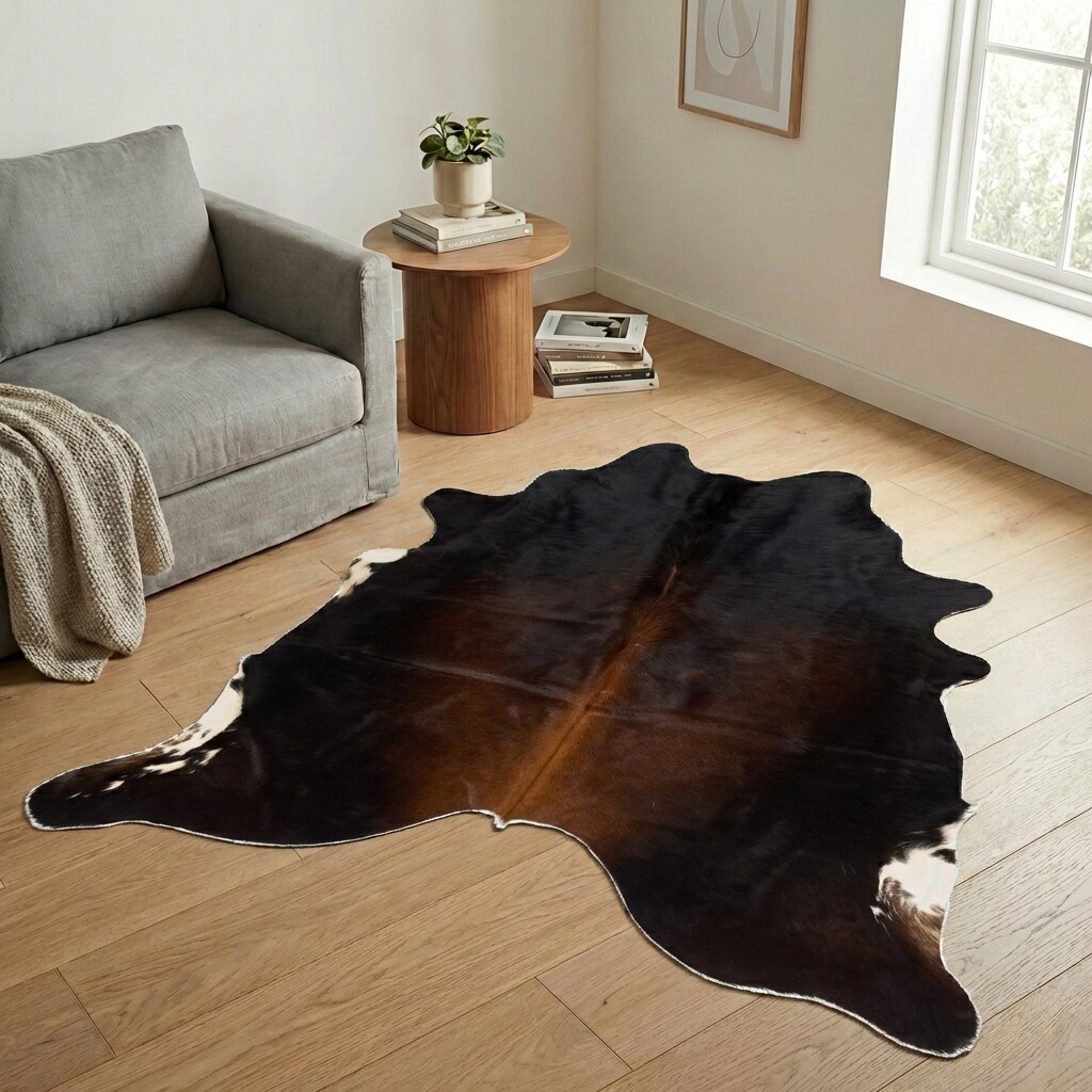Koeienhuid Vloerkleed 207x200 cm - image 1