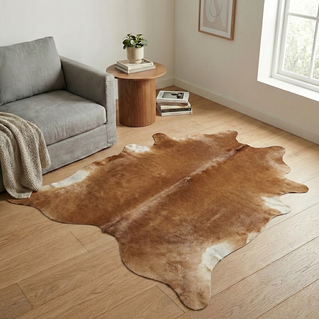 Koeienhuid Vloerkleed 205x177 cm - image 1