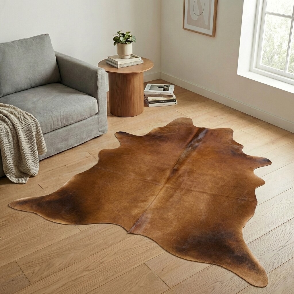 Koeienhuid Vloerkleed 217x190 cm - image 1