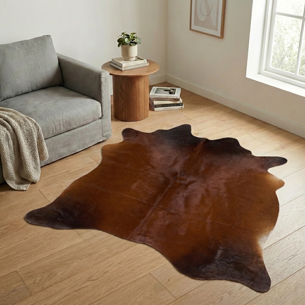 Koeienhuid Vloerkleed 185x180 cm - image 1