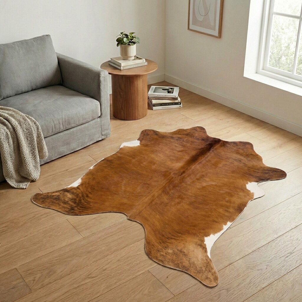Koeienhuid Vloerkleed 193x190 cm - image 1
