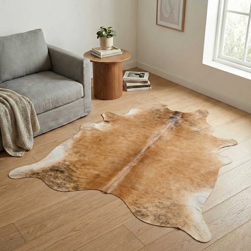 Koeienhuid Vloerkleed 199x192 cm - image 1