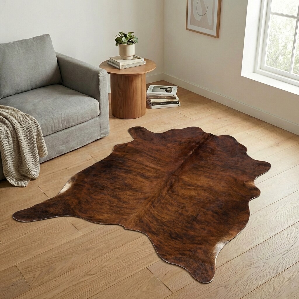 Koeienhuid Vloerkleed 202x178 cm - image 1