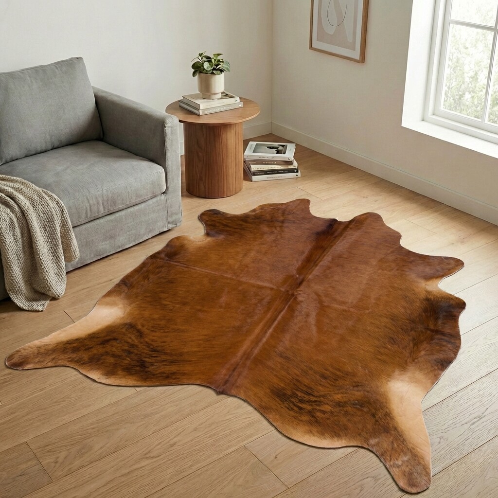 Koeienhuid Vloerkleed 197x188 cm - image 1