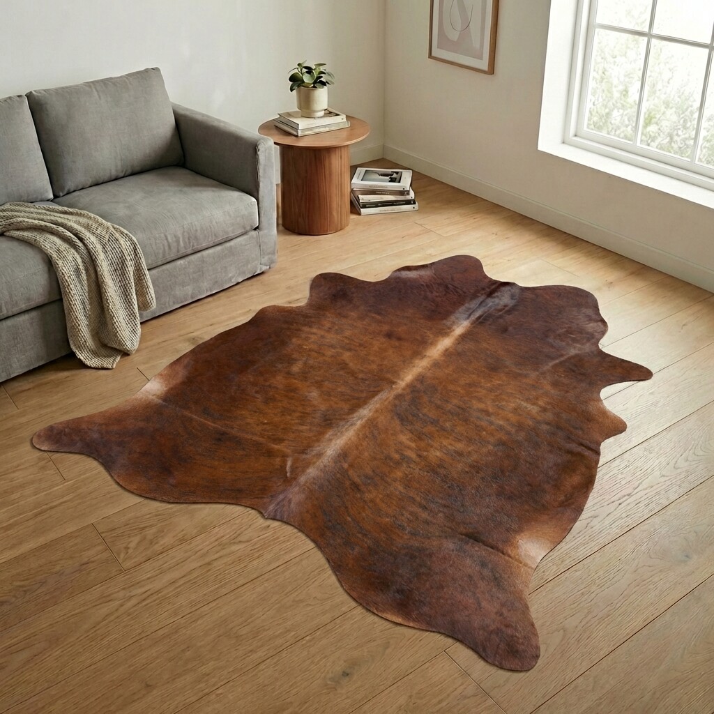 Koeienhuid Vloerkleed 249x211 cm - image 1