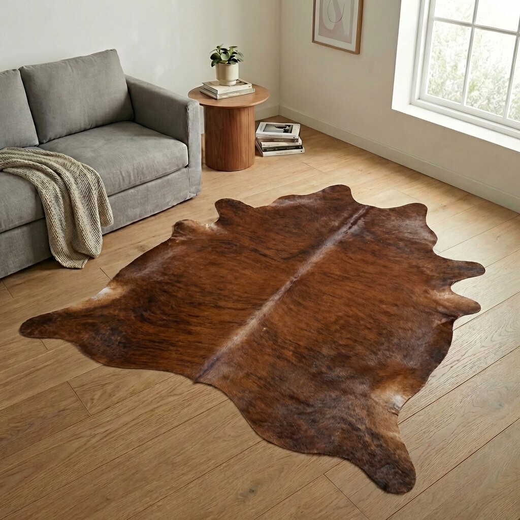 Koeienhuid Vloerkleed 231x224 cm - image 1