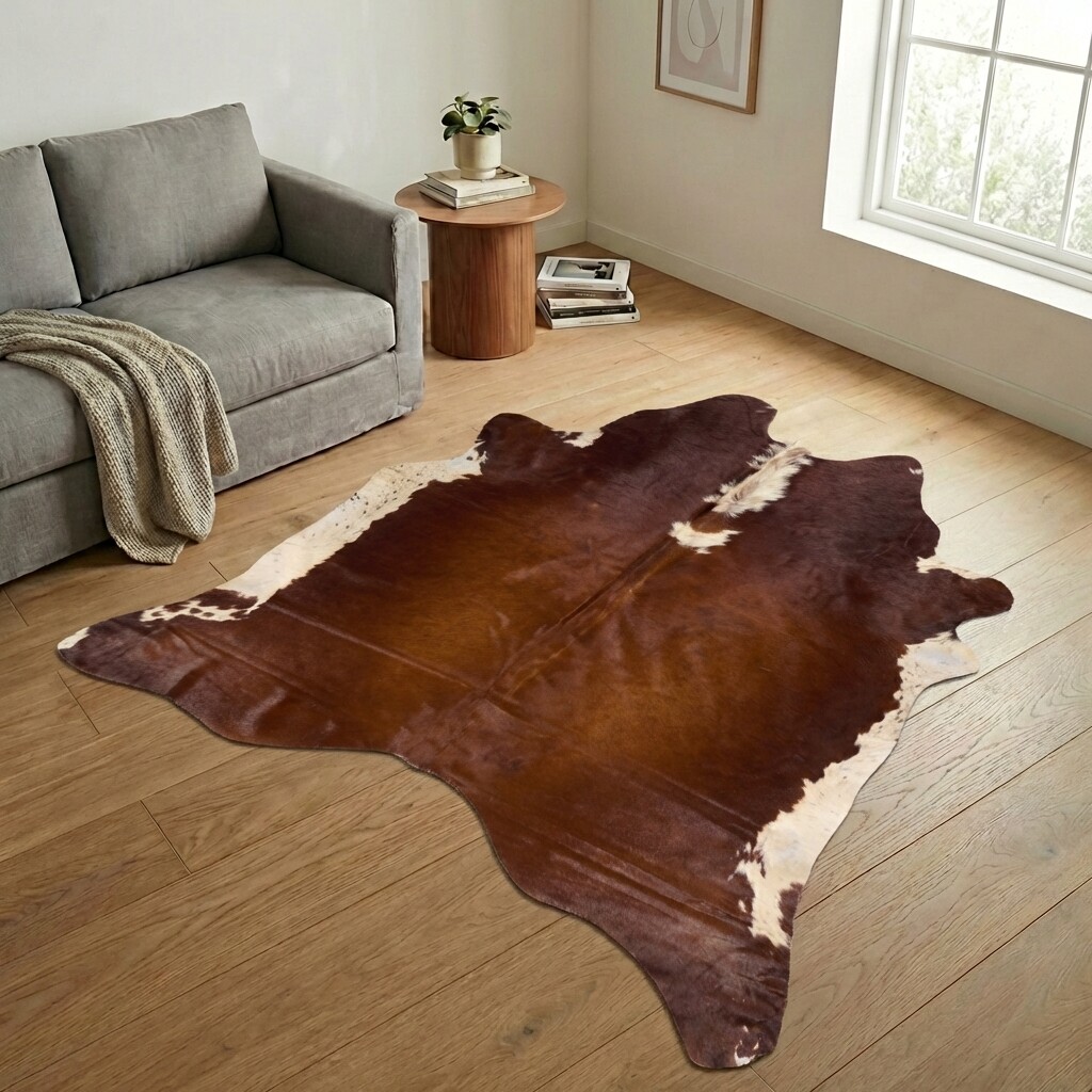 Koeienhuid Vloerkleed 239x220 cm - image 1
